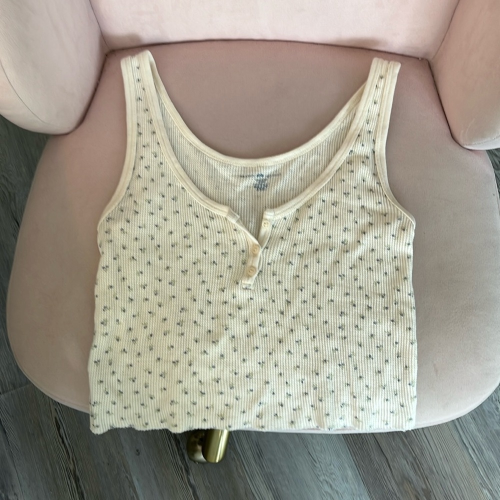 Brandy Melville Dalis Tank Floral OS